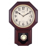 Chiming Wall Clock with Pendulum, Westminster Chimes