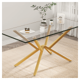 $110 30-Inch Metal Table Base for Dining Room, Gold