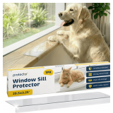 PROTECTO Window Sill Protector for Pets, 29.5x3.25 Clear