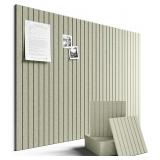 Fluxynara 48'x36' Felt Bulletin Board Sage Green