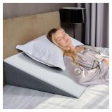 Kolbs Extra Wide Bed Wedge Pillow for Sleep Apnea, GERD