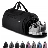 Fitgriff Gym Bag with Shoe & Wet Compartment, Duffle Bag