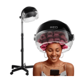 $160 Red by Kiss 3000 Ceramic Stand Hood Dryer