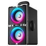 $140 Bluetooth Speaker 200W Peak Loud Stereo, 20h Playtime