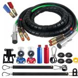 $110 15ft 3-in-1 Semi Truck Air Lines Kit with Springs