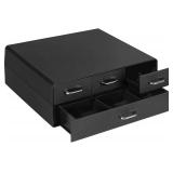 Navaris Coffee Pod Holder with 4 Drawers, Black