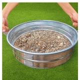 19' Extra Large Soil Sift with Handles, 1/4' Mesh