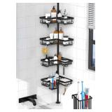 KEGII Corner Shower Caddy Tension Pole 25-114'