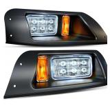 EZGO TXT LED Headlight Kit 1996-2013 12V DOT Approved