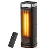 17-Inch Space Heater, 1500W, Thermostat, Remote