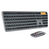 ProtoArc KM100-A Backlit Keyboard & Mouse for Mac