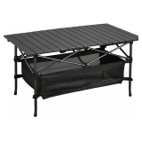 Aluminum Folding Camping Table with Legs 37.13 x21.57