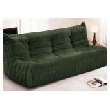 $200 Bean Bag 3-Seater Chair with Memory Foam (Green)