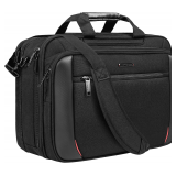 EMPSIGN 17.3' Laptop Case Messenger Bag, RFID Canvas Bag