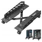 Floor PC Stand 400-510mm D, 160-300mm W, Black