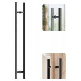 Ranbo Ladder Door Handle 48' 304 Stainless Matte Black