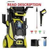 $158 Pressure Washer with 4 Quick Connect Nozzles