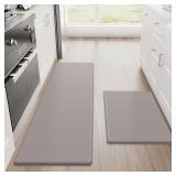 StepRite Cushioned Kitchen Mats 17.3x30'/47' Khaki