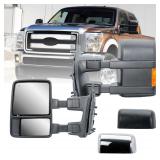 Driver Side Tow Mirror, Power/Heated, Ford F-250-550