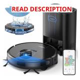 $280 Robot Vacuum and Mop, 5000Pa, Self-Empty Dock