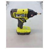 Ryobi cordless drill with battery