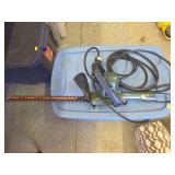 Black and decker hedge trimmer.