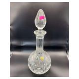 Crystal Jihlava 1845 Hand-Cut 24% Lead Crystal Decanter – Czech Republic