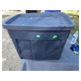 Tub of woman’s clothing