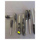 Snap-on 10-Piece Phillips & Specialty Screwdriver Lot