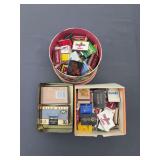 Vintage Advertising Matchbook Collection with Assorted Restaurant & Business Matches Plus Cassette Tapes