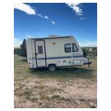 1997  Rockwood Single-Axle Travel Trailer Camper with Awning
