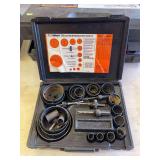 Milford delixe maintenance hole saw kit