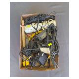 Assorted Power Cords, AC Adapters, Chargers & Electrical Accessories
