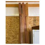 - Assorted lumber, 6x6, approximately 8 ft. long
- 2 4x4s, 10 ft. long
- Assorted 2x4s