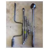 Husky, Thorsen & Mac Tools Ratchet, Extension Bars & Speed Handle
