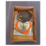 Assorted Circular Saw Blades & Abrasive Cut-Off/Grinding Discs