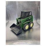 Vintage John Deere Skid Steer Loader Toy with Front Bucket – Green & Yellow