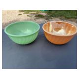 Fire king ware, ballerina ware and glazed pottery