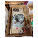 Vintage Washboard Laundry Lot with Sad Iron, Flour Sifter & Clothes Plunger