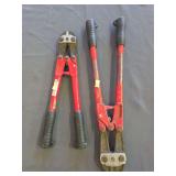 Craftsman  450mm and 350mm bolt cutters.