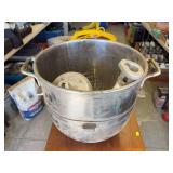 Commercial Mixer Bowl with Paddle & Wire Whip Attachments