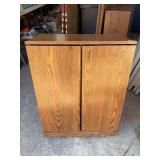 2 VHS cabinets