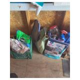 Assorted Lawn & Garden Supplies with Miscellaneous items
