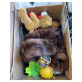 3 Boxes of Assorted Items – Paints, Dog Bowls, Toy Balls & Kids' Toys