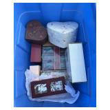 Tote pictures frames photo albums small storage boxes