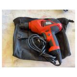 Black and decker 3/8 inch corded drill