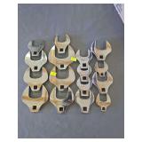 Snap-on 11-Piece Large SAE Wrench Set – 1' to 2'