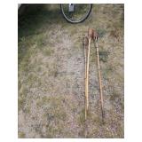 3 bamboo tiki torches