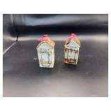 Salt and pepper shakers marked Japan