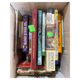 3 boxes box mixed books